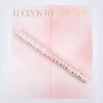 Fantastic Floral Wrapping Paper peach pink