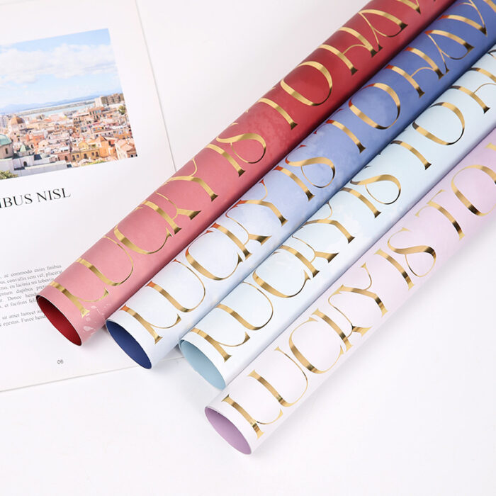 Fantastic Floral Wrapping Paper for florist packaging