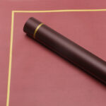 Glod Edge Simple Flower Wrapping Paper bean paste
