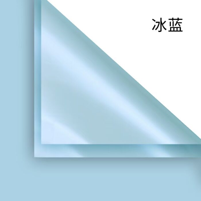 Cartier Gold Bouquet Wrapping Paper ice blue