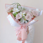 Love Atmosphere Floral Wrapping Paper for florist bouquets