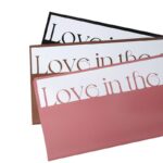 Love Atmosphere Floral Wrapping Paper for florist packaging