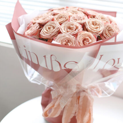 Love Atmosphere Floral Wrapping Paper for florist bouquets