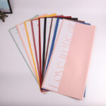 Love Atmosphere Floral Wrapping Paper for weddings and events