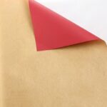 Pullman Flower Wrapping Paper red