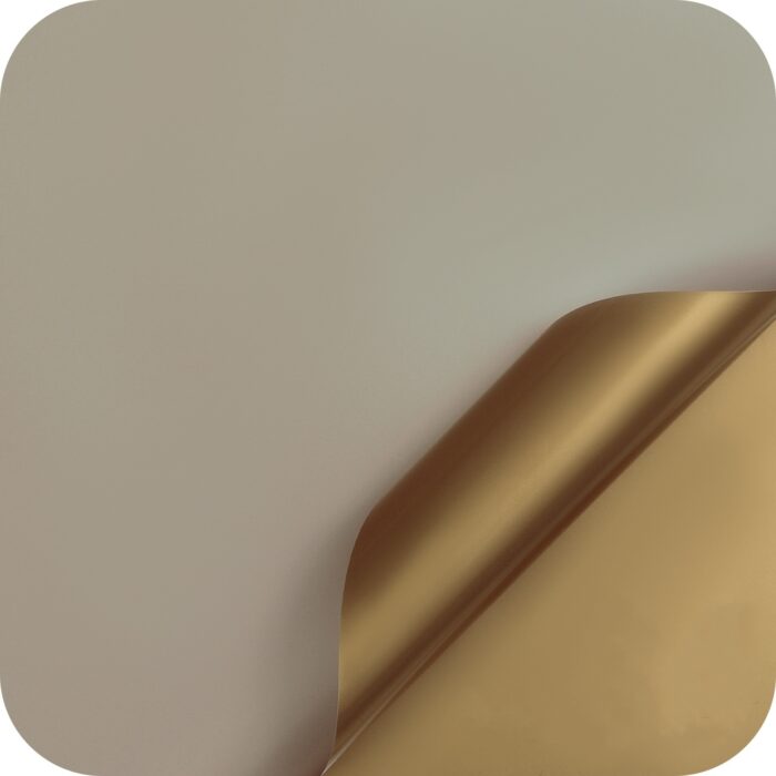 Golden Sand Bouquet Wrapping Paper Mocha