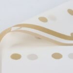 Miss You Flower Wrapping Paper white