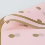 Miss You Flower Wrapping Paper light pink