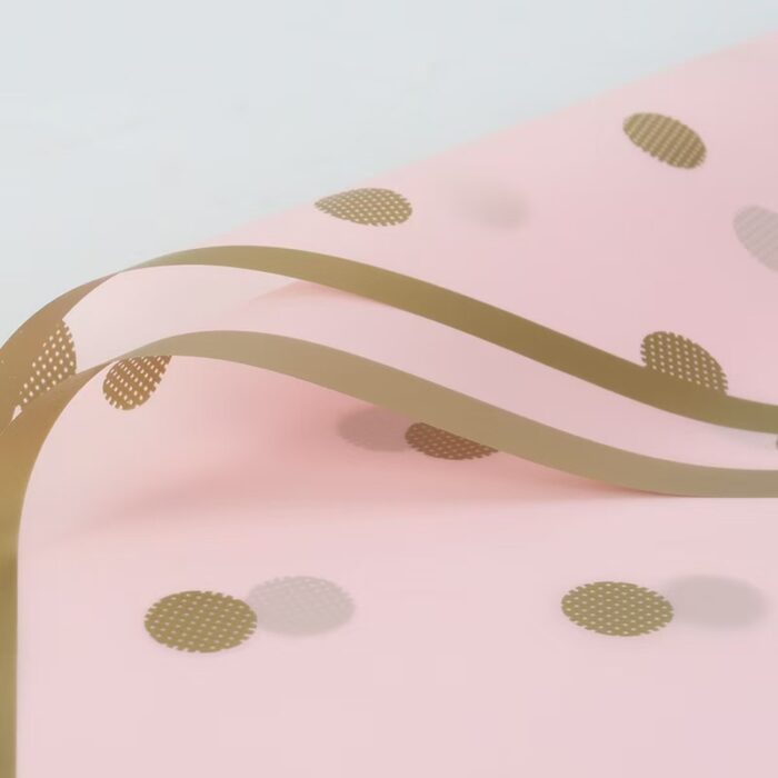 Miss You Flower Wrapping Paper light pink