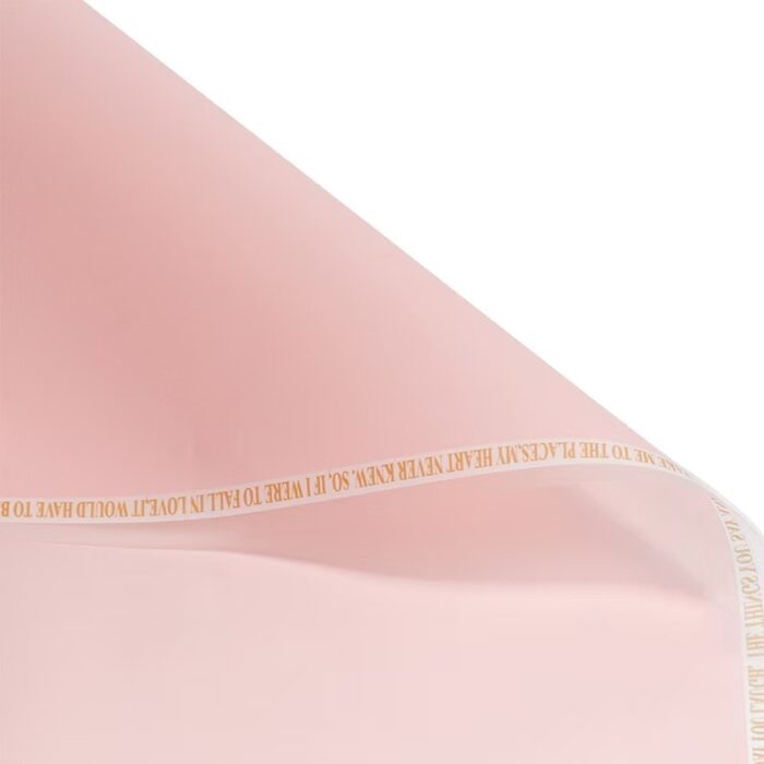 Phantom Magic Edge Floral Wrapping Paper pink