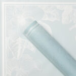 Mulan Jelly Bouquet Wrapping Paper blue