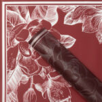 Mulan Jelly Bouquet Wrapping Paper red