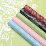 Dance Butterfly Flower Wrapping Paper wholesale