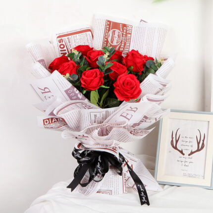 English DIY Floral Crafts Wrapping for bouquet