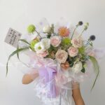 Summer Bubbles Bouquet Wrapping Paper for flowers