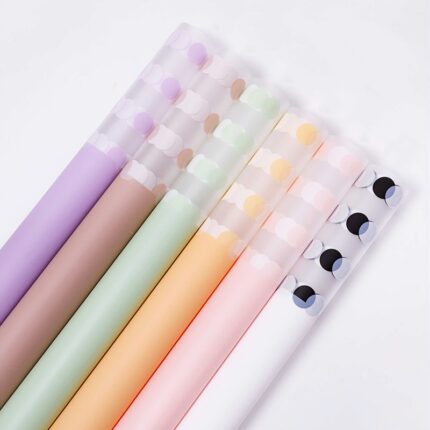 Summer Bubbles Bouquet Wrapping Paper