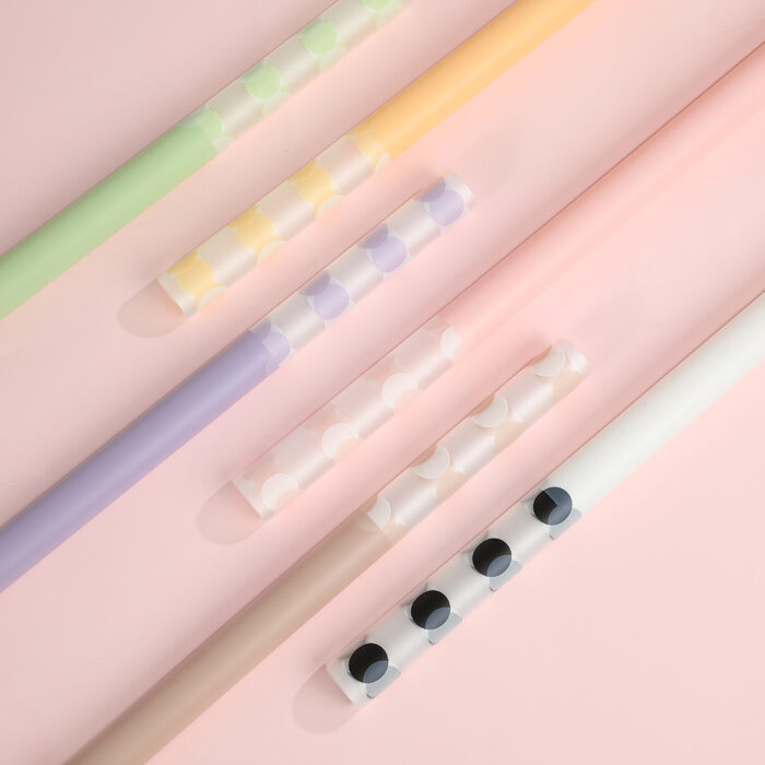 Summer Bubbles Bouquet Wrapping Paper color information