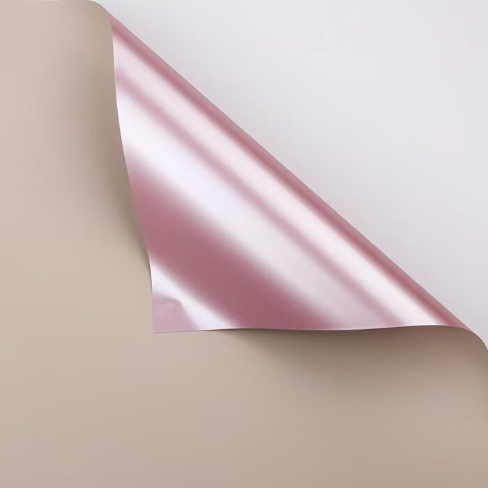 Rose Life Flower Wrapping Paper khaki