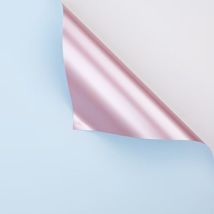 Rose Life Flower Wrapping Paper blue