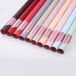 Rose Life Flower Wrapping Paper color display