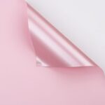 Rose Life Flower Wrapping Paper pink