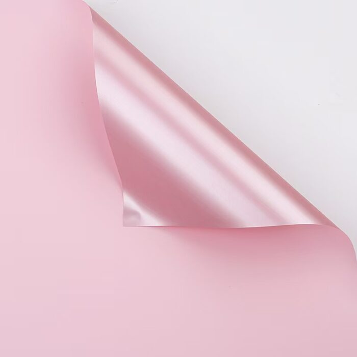 Rose Life Flower Wrapping Paper pink