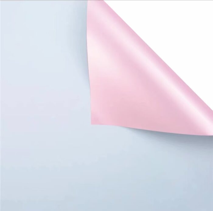 Rose Life Flower Wrapping Paper light blue