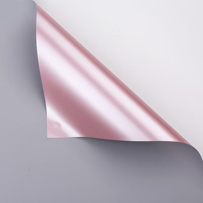 Rose Life Flower Wrapping Paper grey