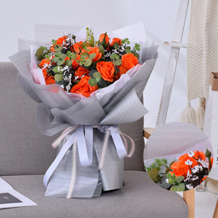 Little Letter Flower Wrapping Paper for bouquet