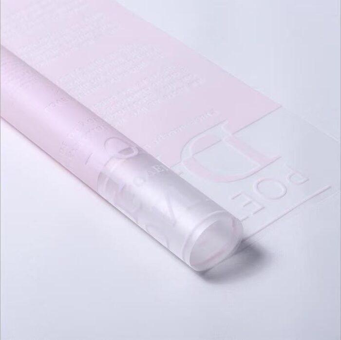 Love Letter Bouquet Wrapping Paper light pink