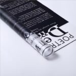 Love Letter Bouquet Wrapping Paper black