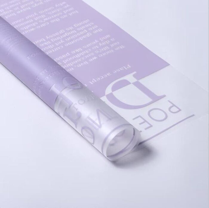 Love Letter Bouquet Wrapping Paper purple