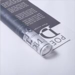 Love Letter Bouquet Wrapping Paper grey