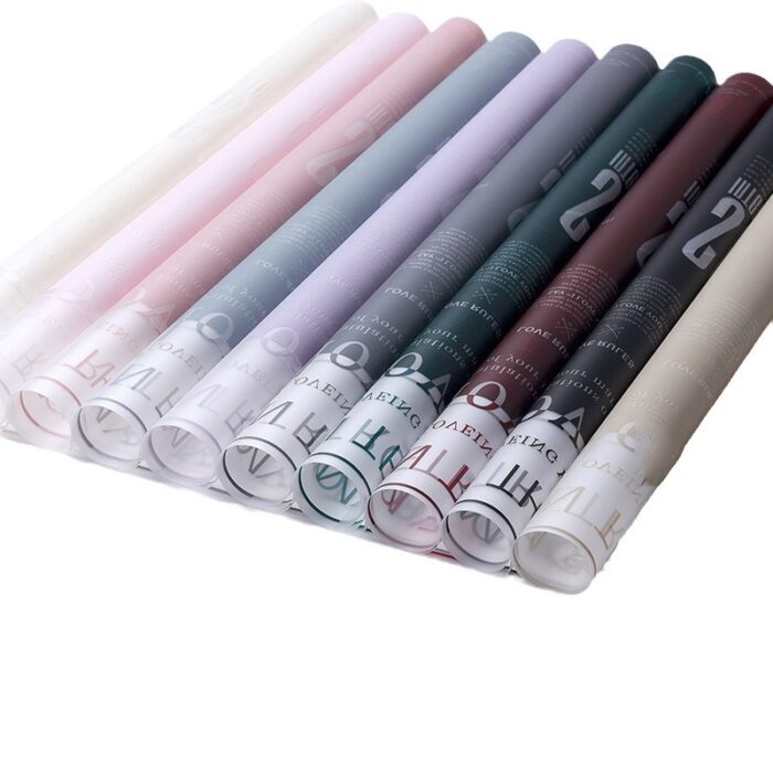 Love Letter Bouquet Wrapping Paper for weddings and gifts