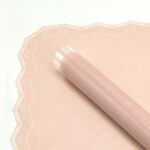 Lace Flower Wrapping Paper champagne roes