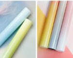 Dreamy Candy Flower Wrapping Paper waterproof floral wrap 56x56 cm