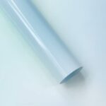 Dreamy Candy Flower Wrapping Paper blue