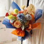 Dreamy Candy Flower Wrapping Paper for bouquet