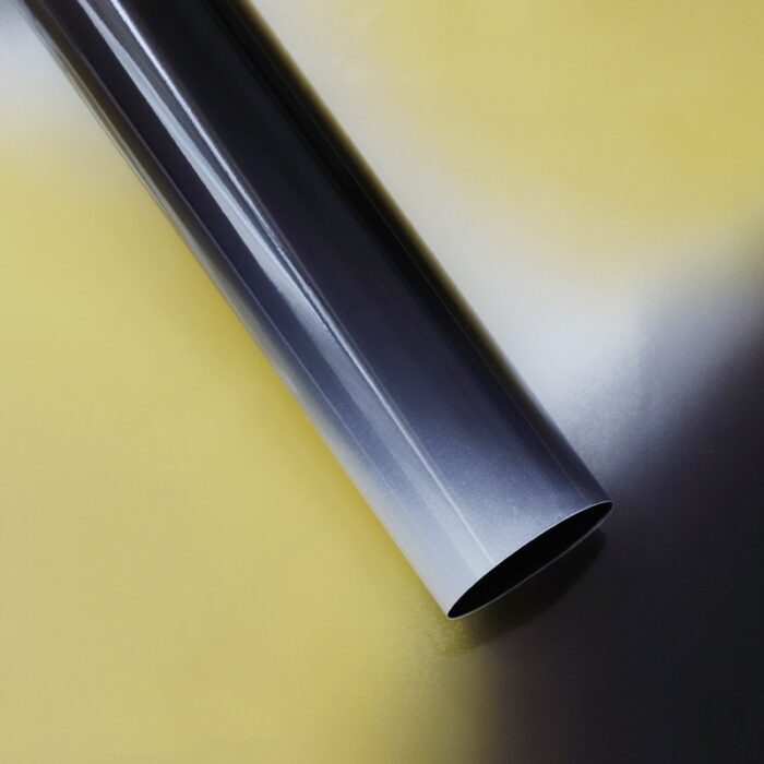 Dreamy Candy Flower Wrapping Paper black gold