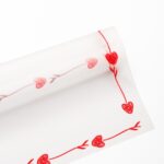 Elegant Flower Wrapping Paper love arrow