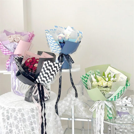 Overflowing Love flower Wrapping Paper for bouquet