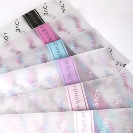 Overflowing Love flower Wrapping Paper wholesale