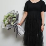 Prada Newspaper Floral Wrapping for bouquet