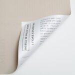 Prada Newspaper Floral Wrapping Paper light champagne