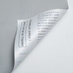 Prada Newspaper Floral Wrapping grey