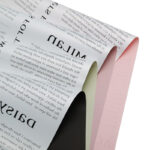 Prada Newspaper Floral Wrapping for florists and events