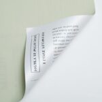 Prada Newspaper Floral Wrapping Paper light green