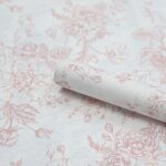 Afternoon Tea Flower Wrapping Paper pink