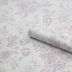 Afternoon Tea Flower Wrapping Paper light purple