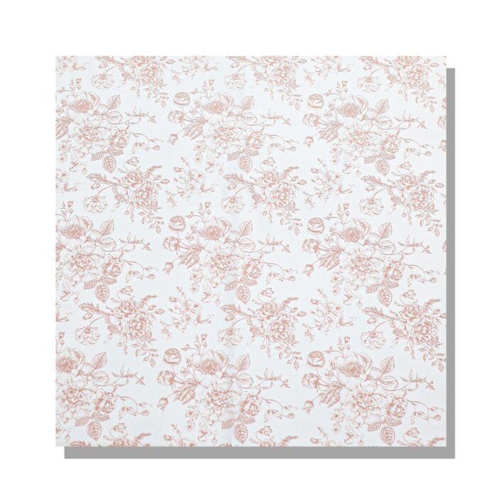 Afternoon Tea Flower Wrapping Paper waterproof floral wrap 56x56 cm